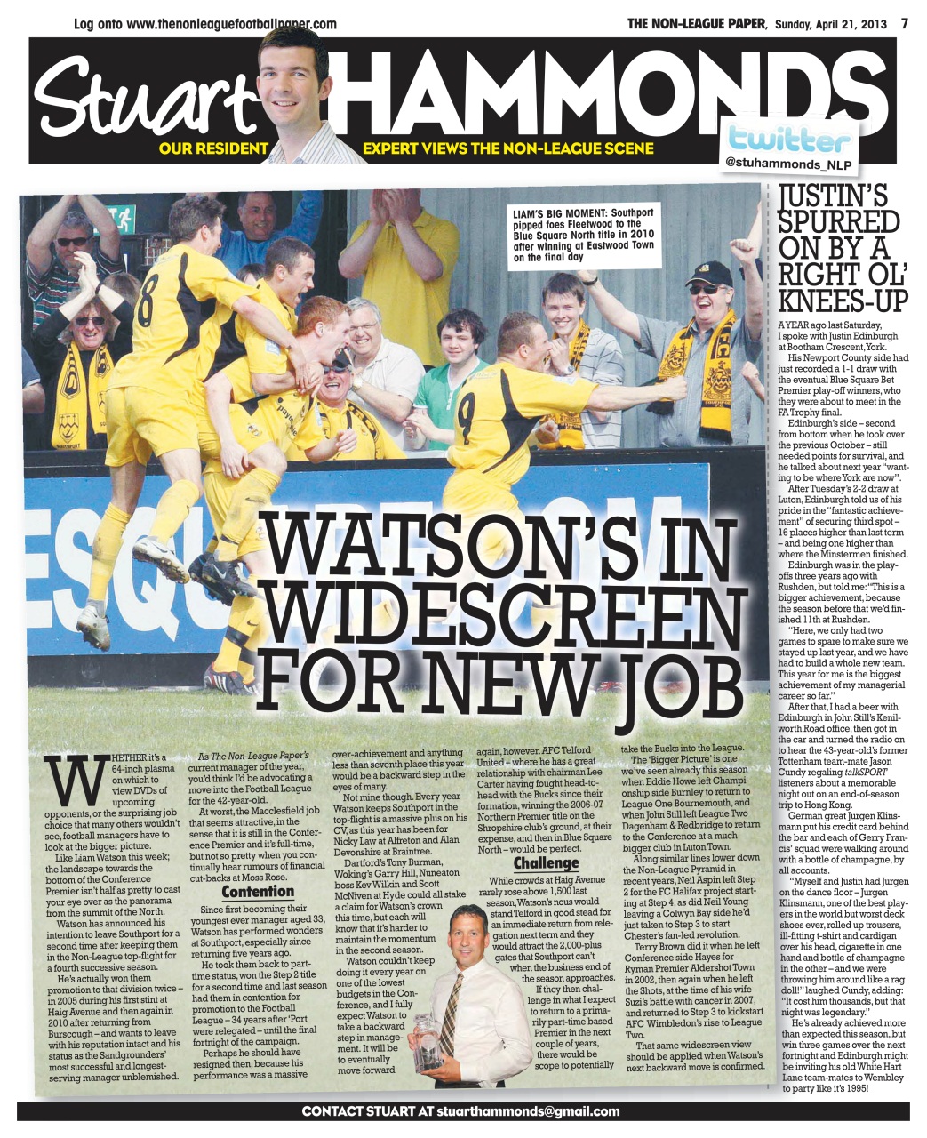 The Non-League Football Paper Preview Pages