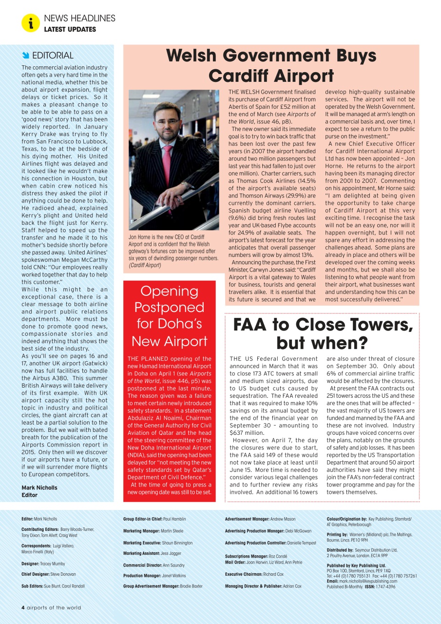 Airports of the World Preview Pages