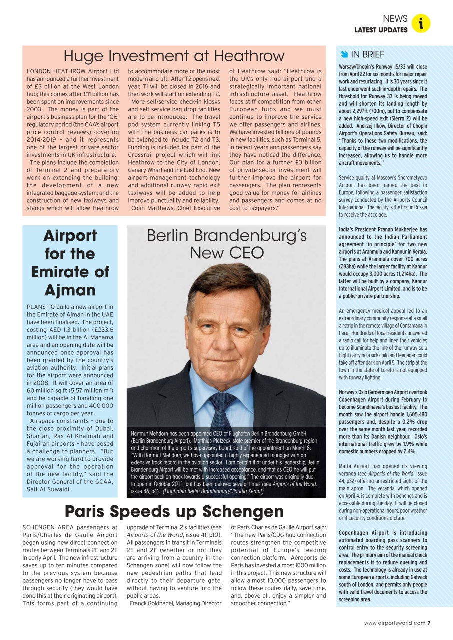 Airports of the World Preview Pages