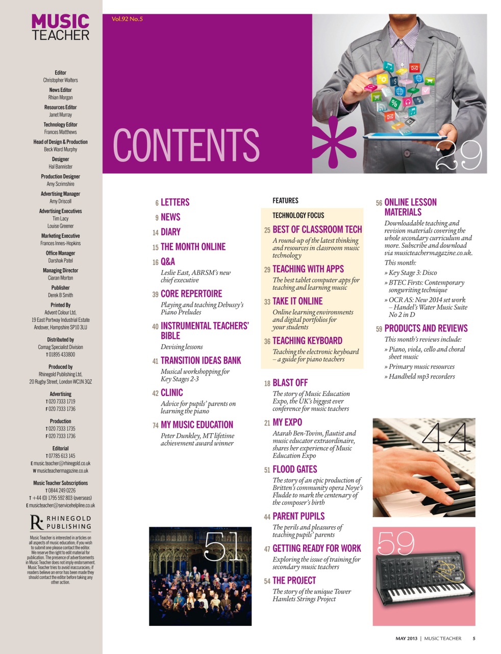 Music Teacher Preview Pages