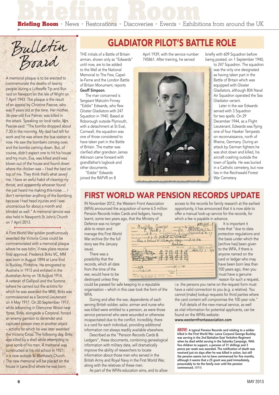 Britain at War Magazine Preview Pages