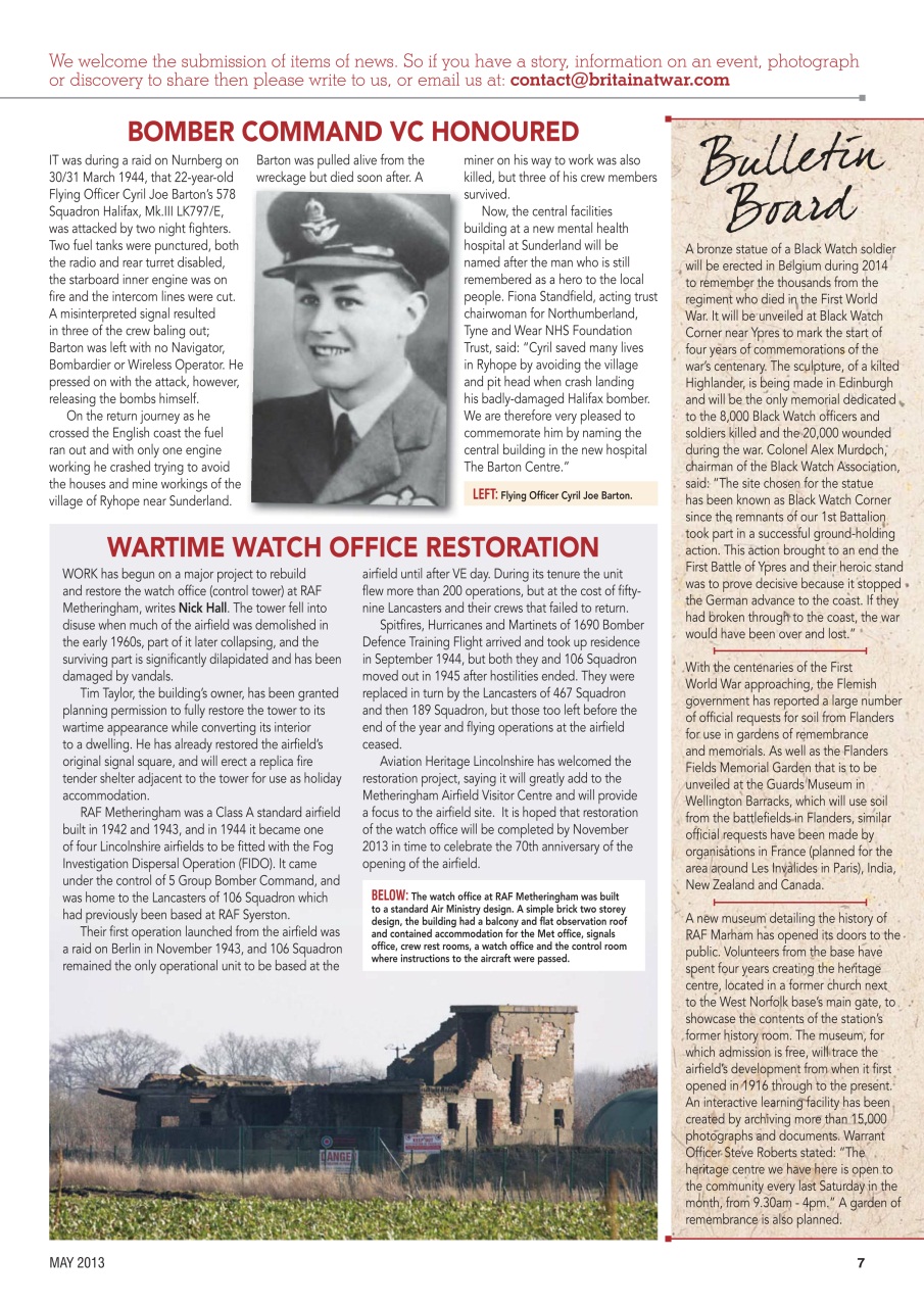 Britain at War Magazine Preview Pages