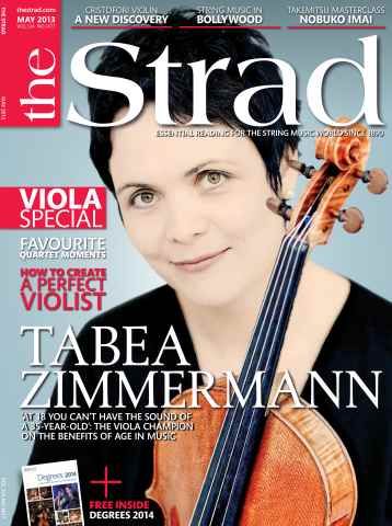 The Strad issue May 2013 and Degrees 2013-14 supplement