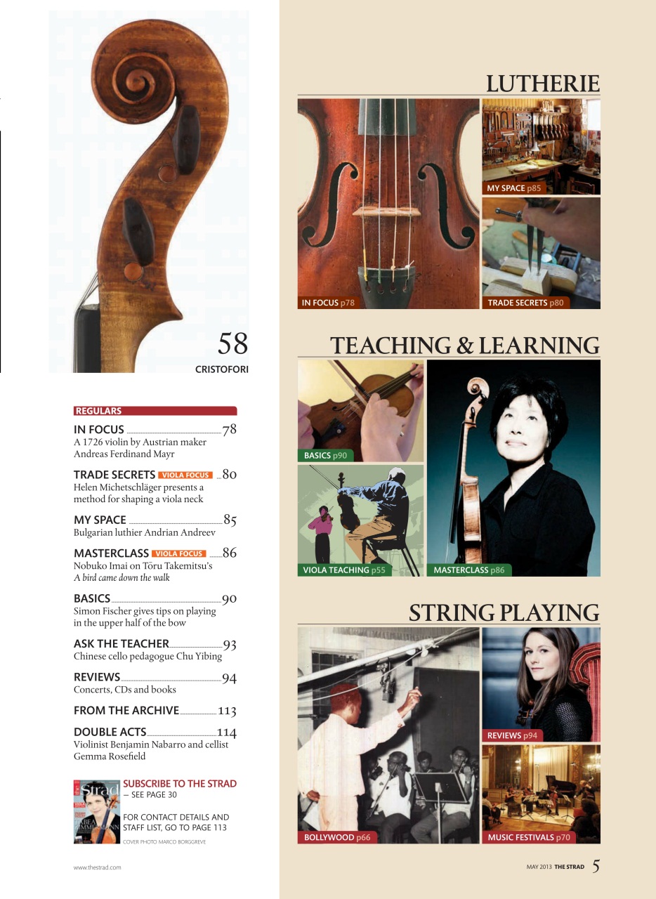The Strad Preview Pages