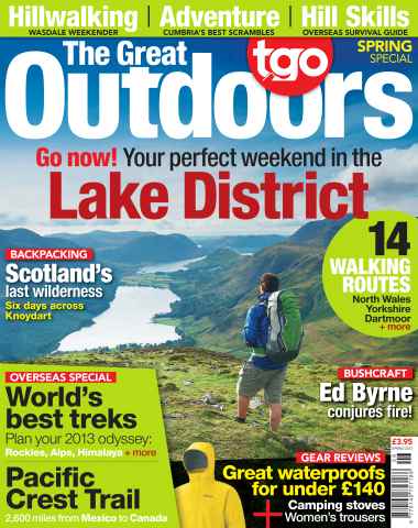TGO - The Great Outdoors Magazine issue Spring - Overseas Special