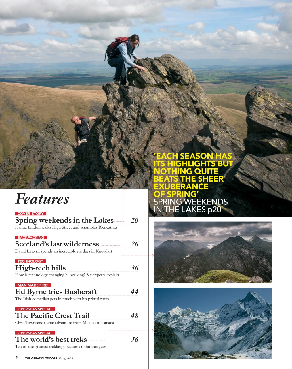 TGO - The Great Outdoors Magazine Preview Pages