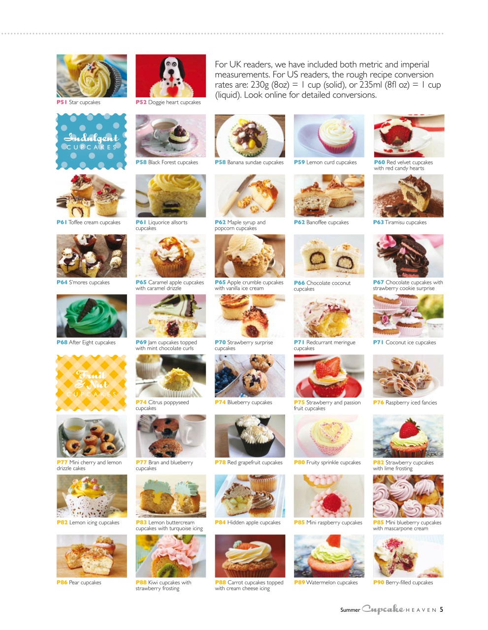 Cupcake Heaven Preview Pages