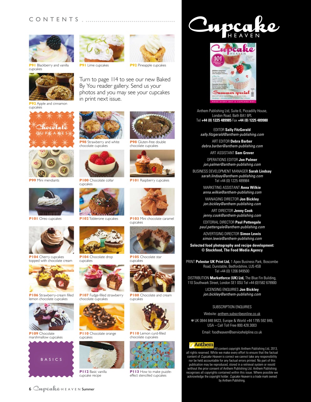 Cupcake Heaven Preview Pages