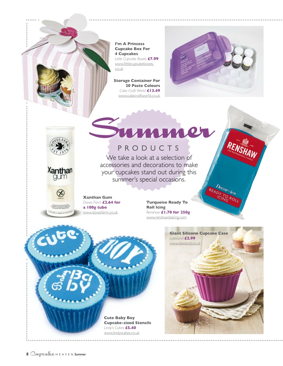 Cupcake Heaven Preview Pages