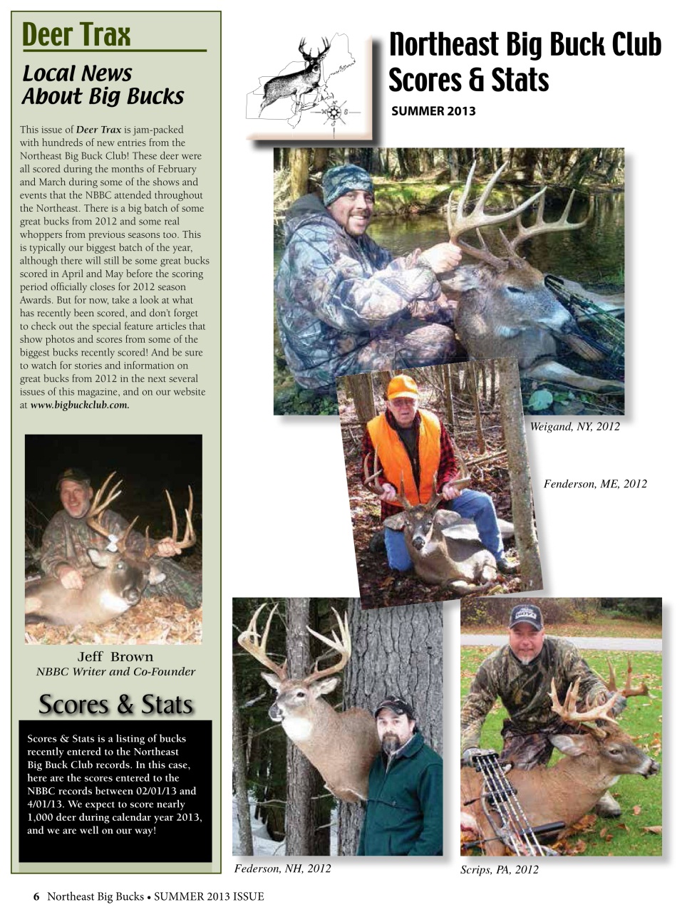 Northeast Big Bucks Preview Pages