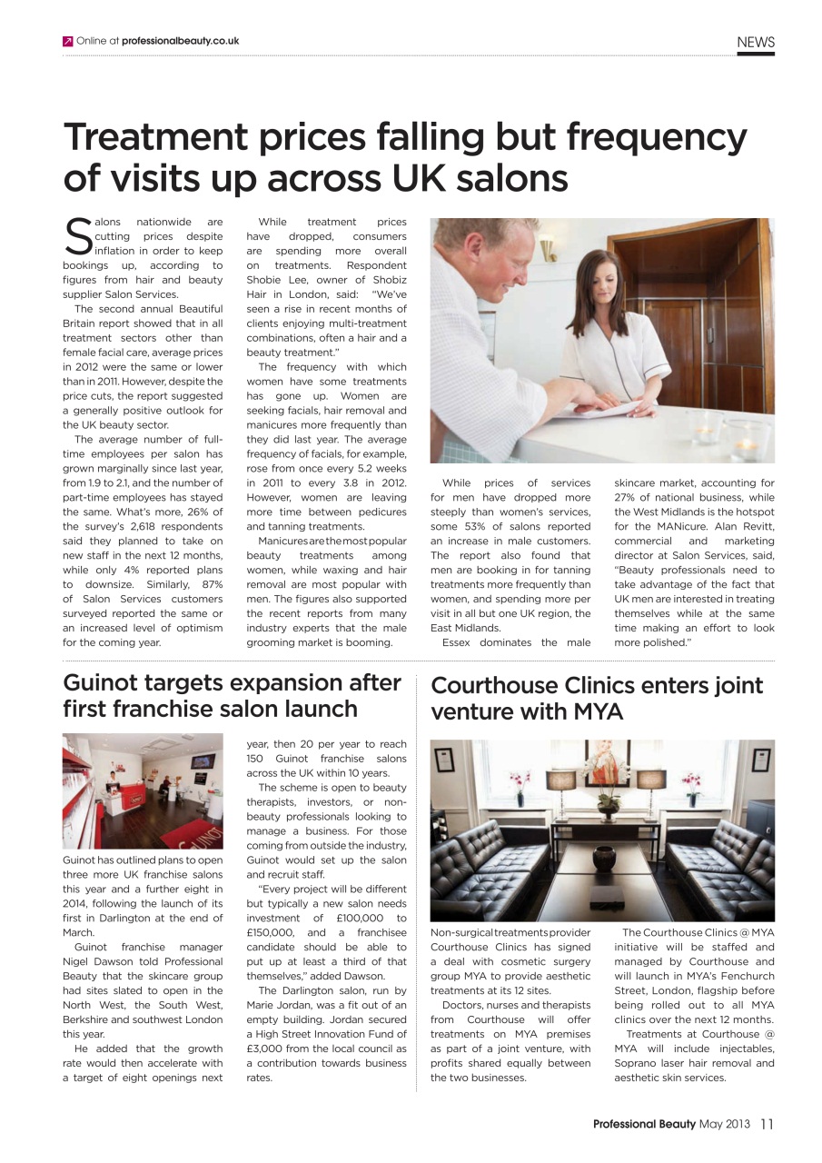 Professional Beauty Preview Pages