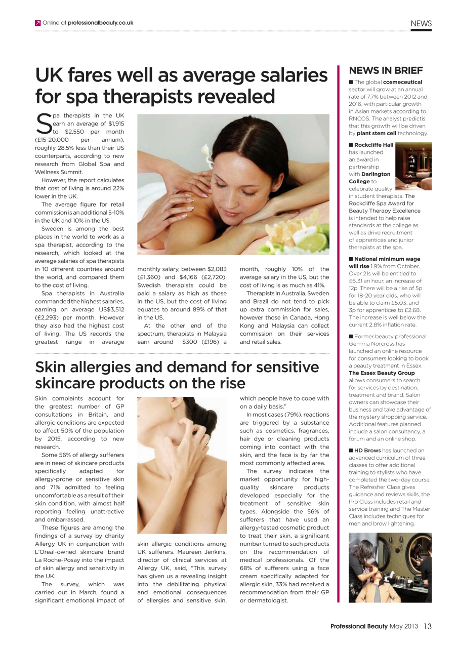 Professional Beauty Preview Pages