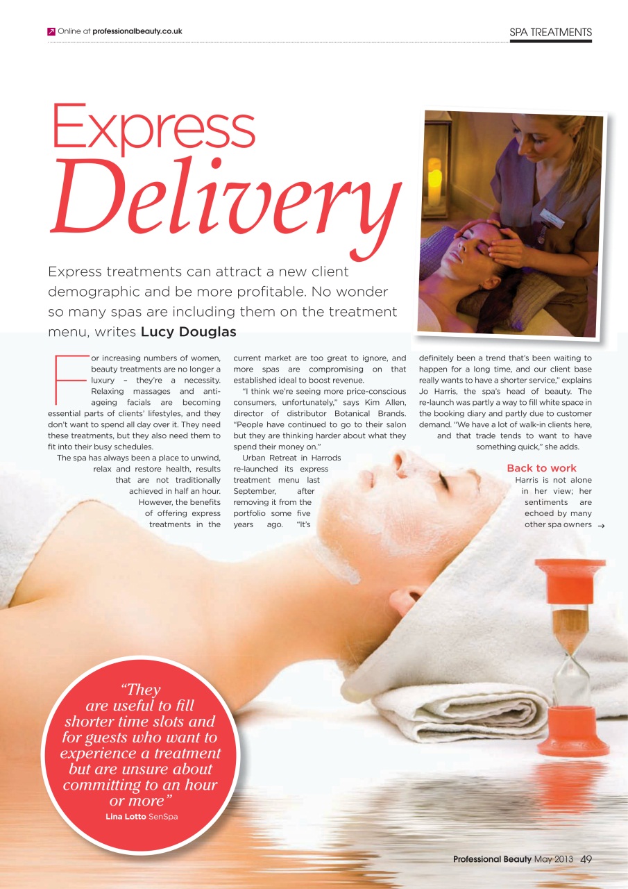 Professional Beauty Preview Pages