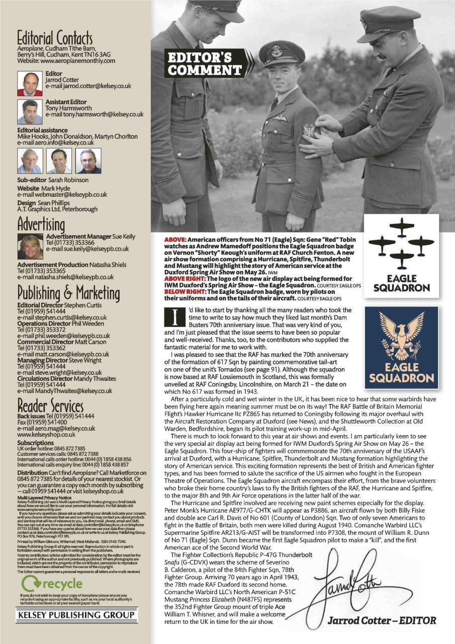 Aeroplane Preview Pages