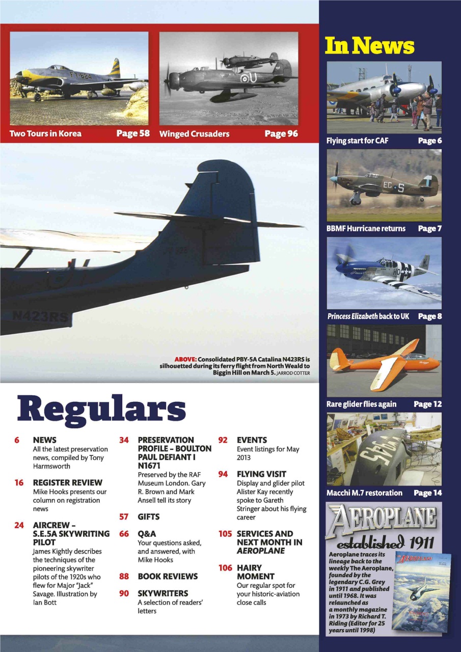 Aeroplane Preview Pages