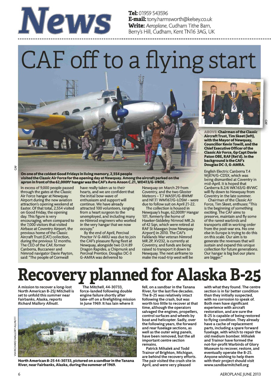 Aeroplane Preview Pages