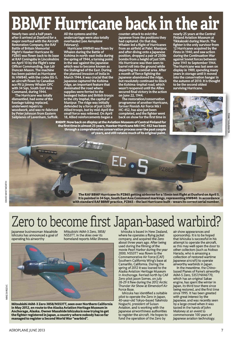 Aeroplane Preview Pages