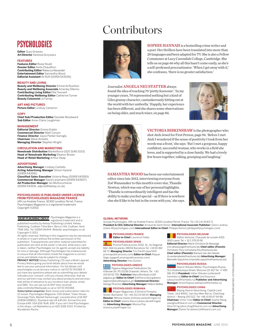 Psychologies Preview Pages