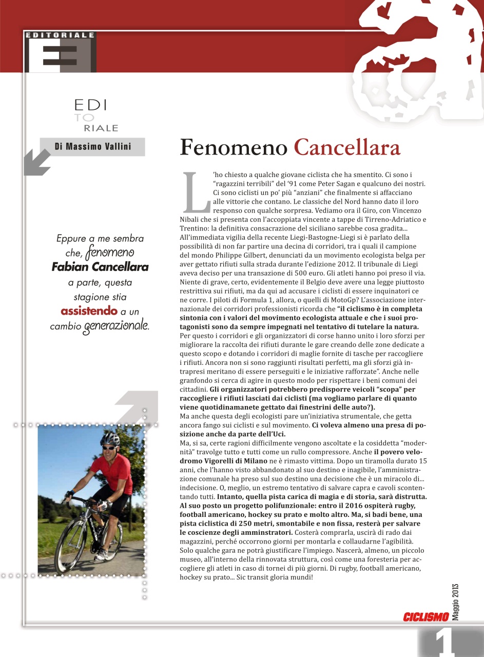 Ciclismo Preview Pages