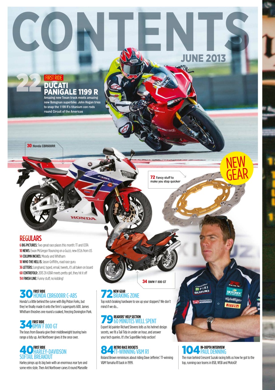 Superbike Magazine Preview Pages