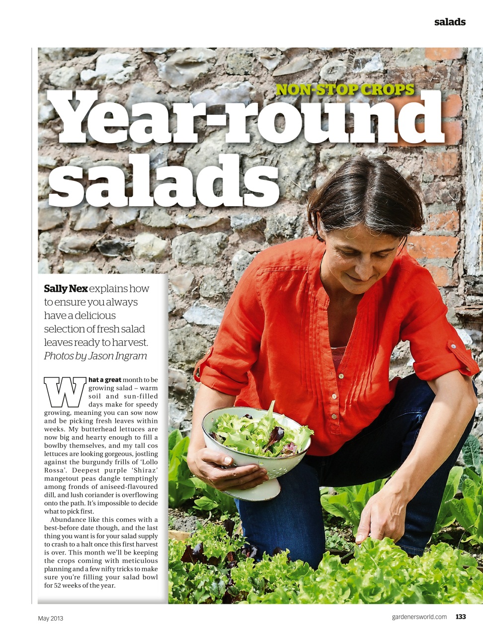 BBC Gardeners’ World Magazine Preview Pages