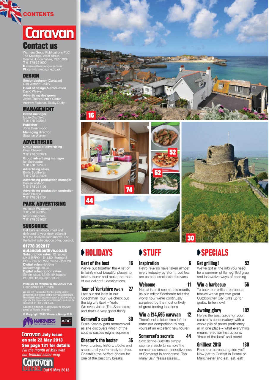 Caravan Magazine Preview Pages