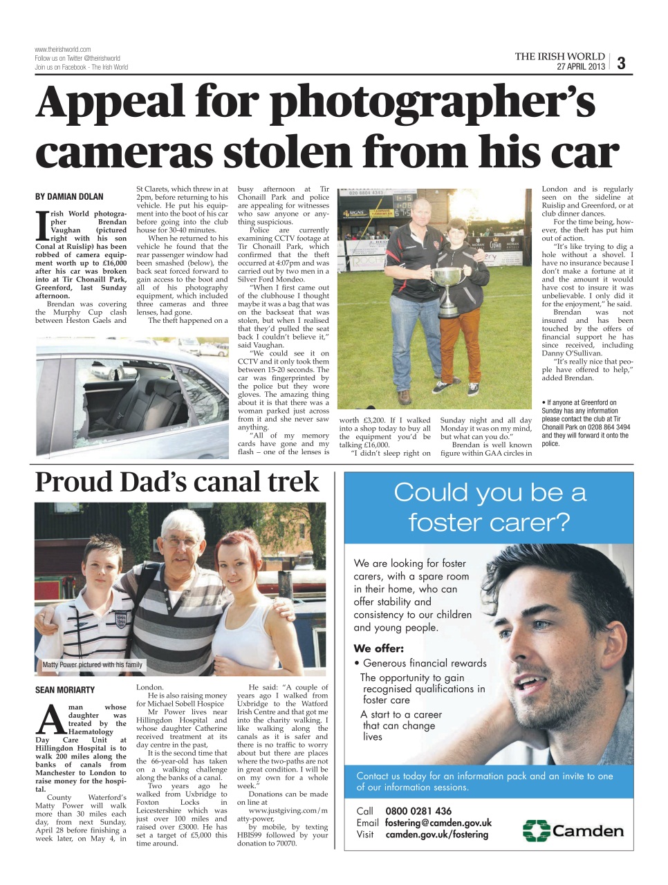 Irish World Preview Pages