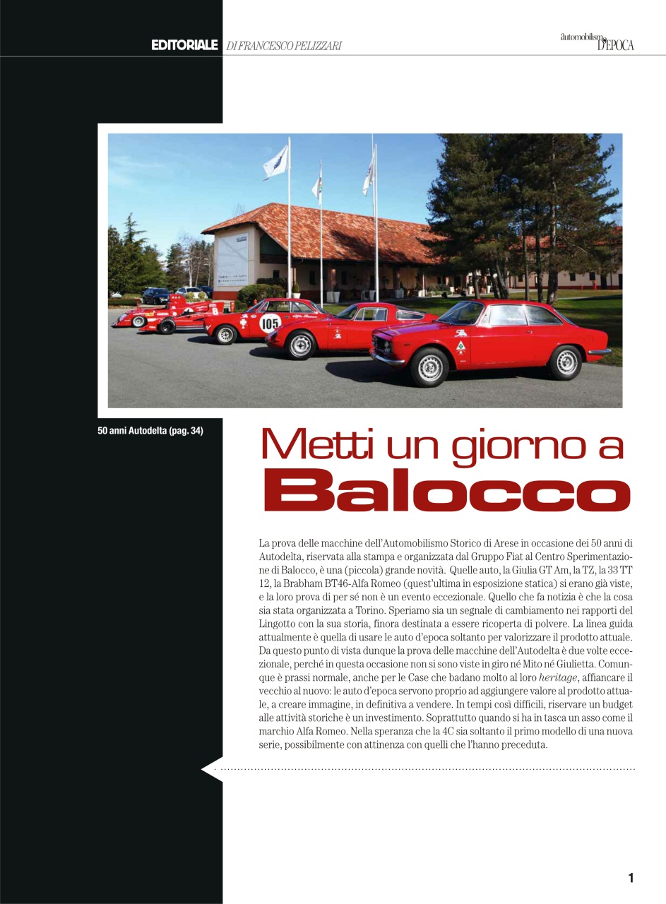 Automobilismo d'Epoca Preview Pages