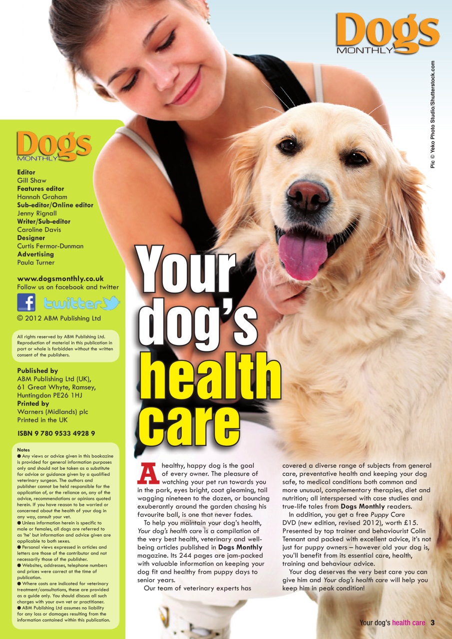 Dogs Monthly Preview Pages