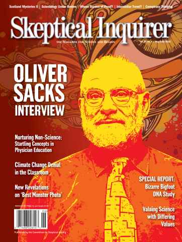 Skeptical Inquirer issue May June 2013