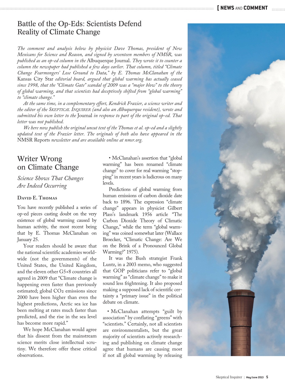 Skeptical Inquirer Preview Pages