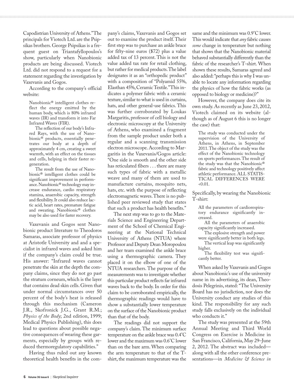 Skeptical Inquirer Preview Pages