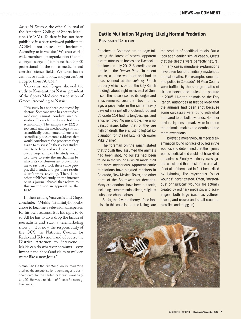 Skeptical Inquirer Preview Pages