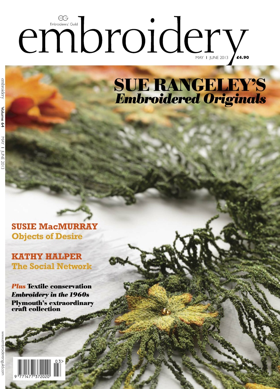 Embroidery Magazine Preview Pages