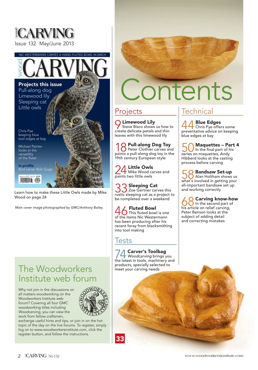 Woodcarving Preview Pages