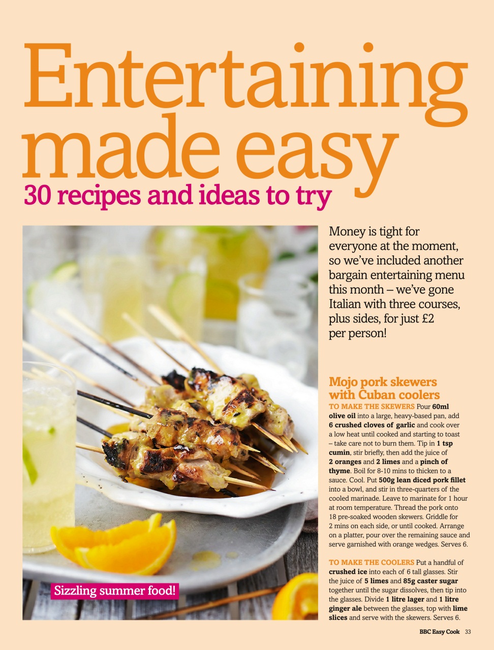 Easy Cook Magazine Preview Pages