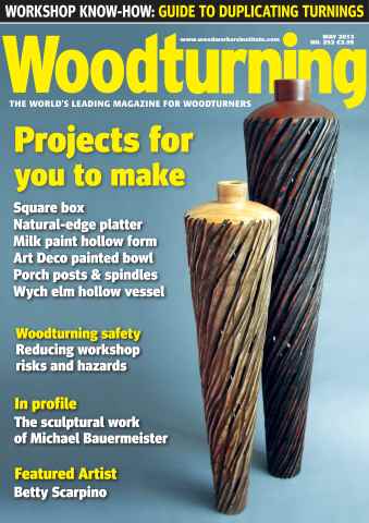 Woodturning issue May 2013