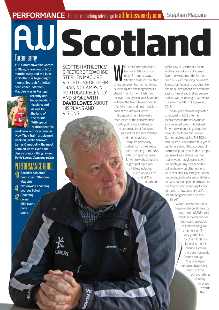 AW – Athletics Weekly Magazine Preview Pages