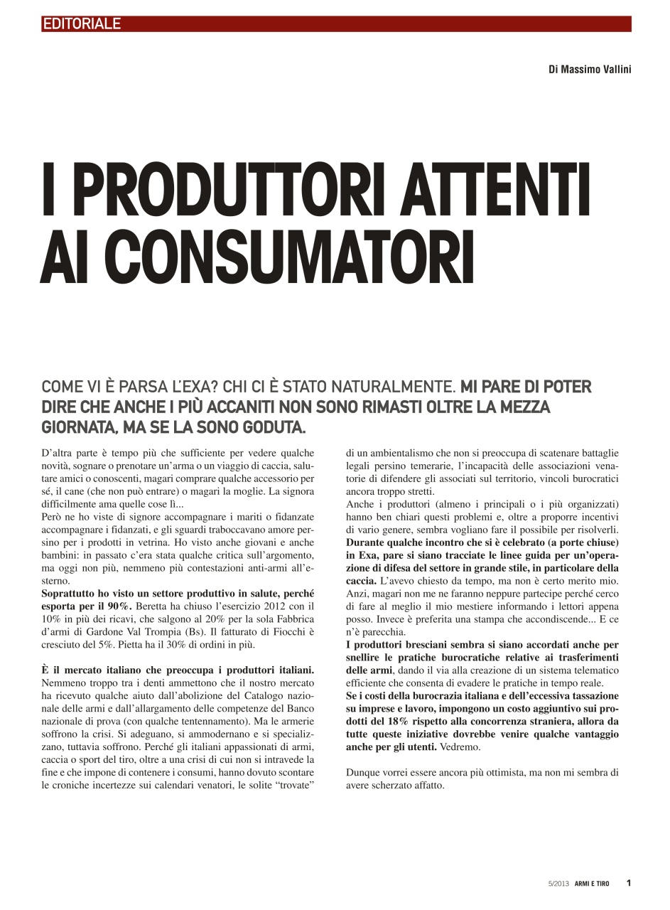 Armi E Tiro Preview Pages