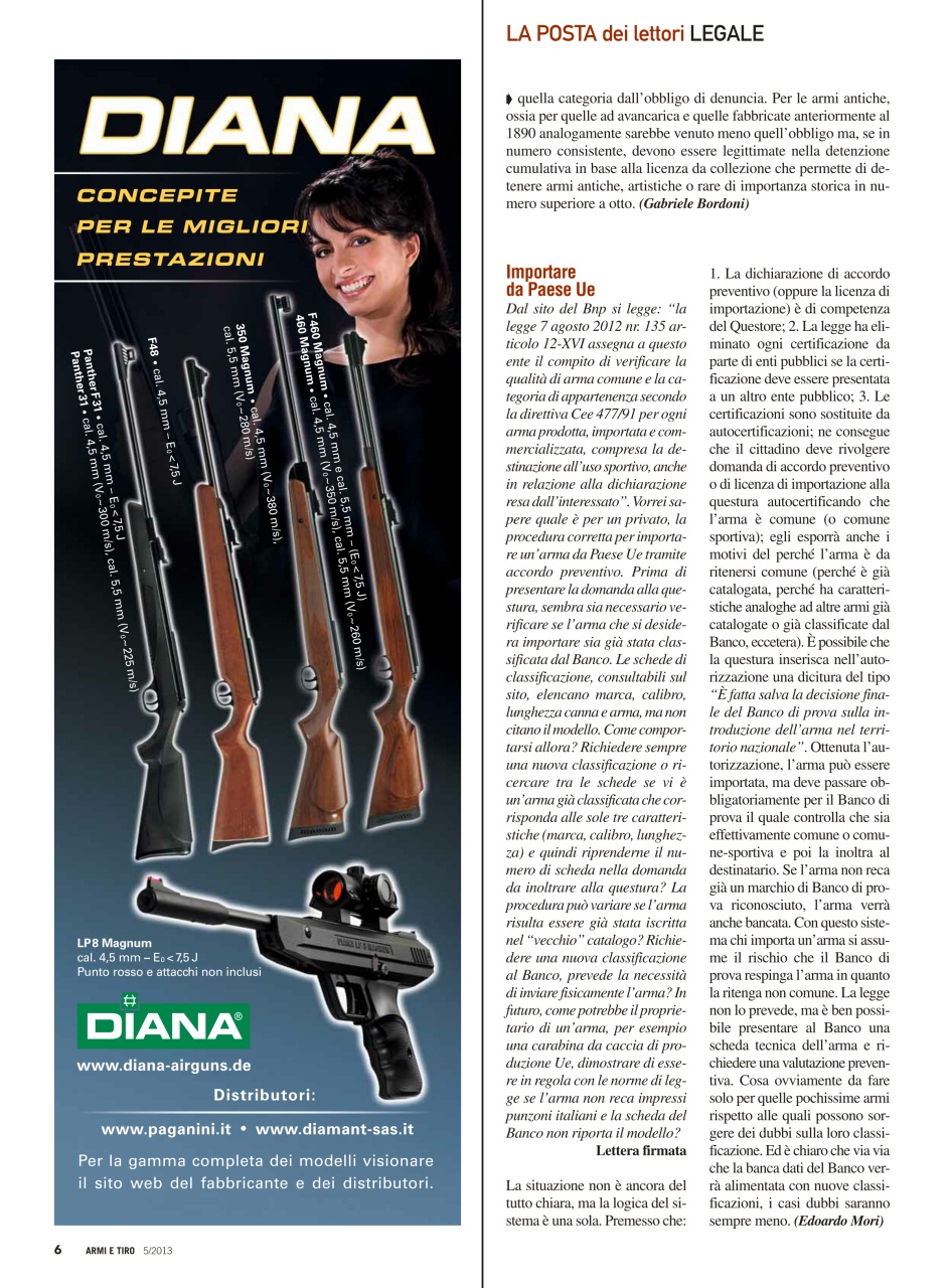 Armi E Tiro Preview Pages