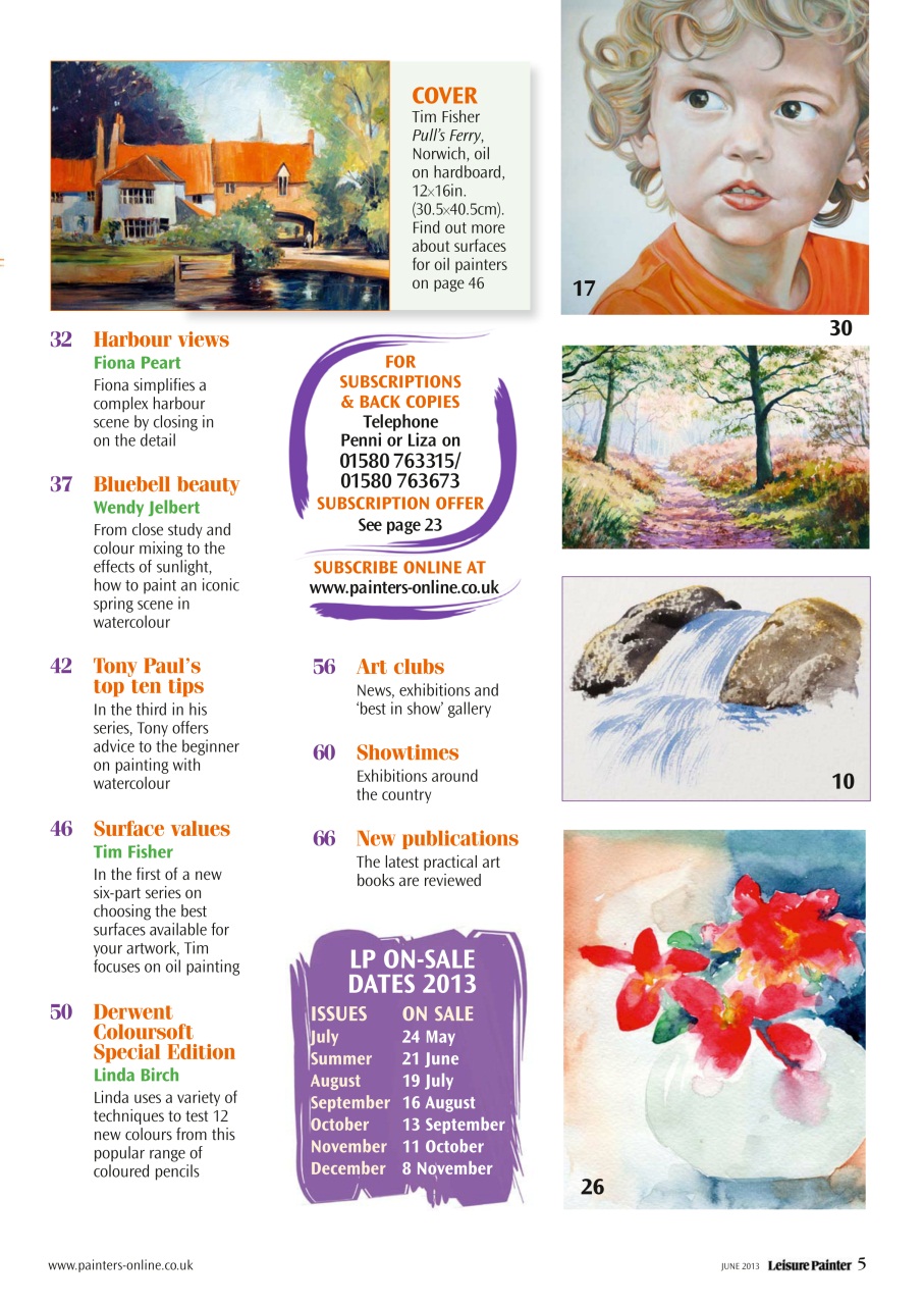 Leisure Painter & The Artist Preview Pages