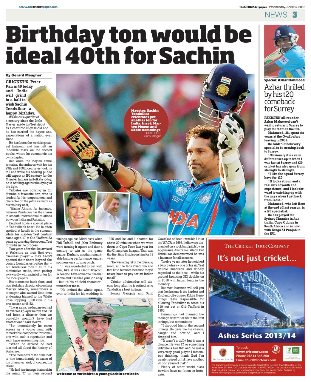 The Cricket Paper Preview Pages