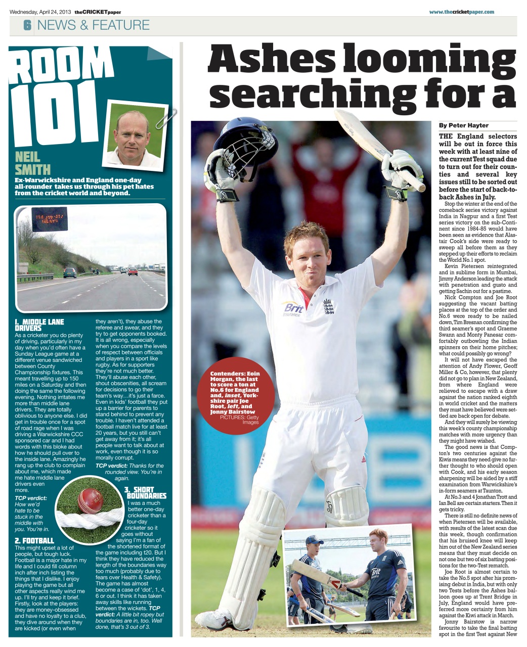 The Cricket Paper Preview Pages