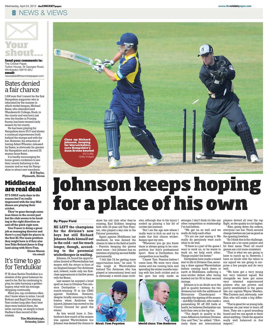 The Cricket Paper Preview Pages