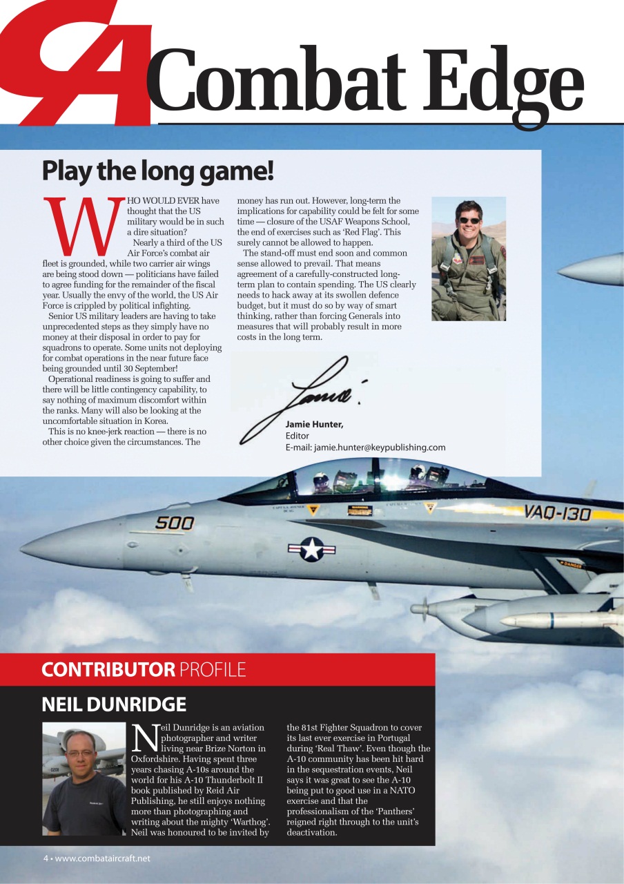 Combat Aircraft Journal Preview Pages