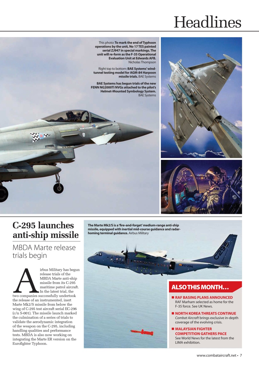 Combat Aircraft Journal Preview Pages