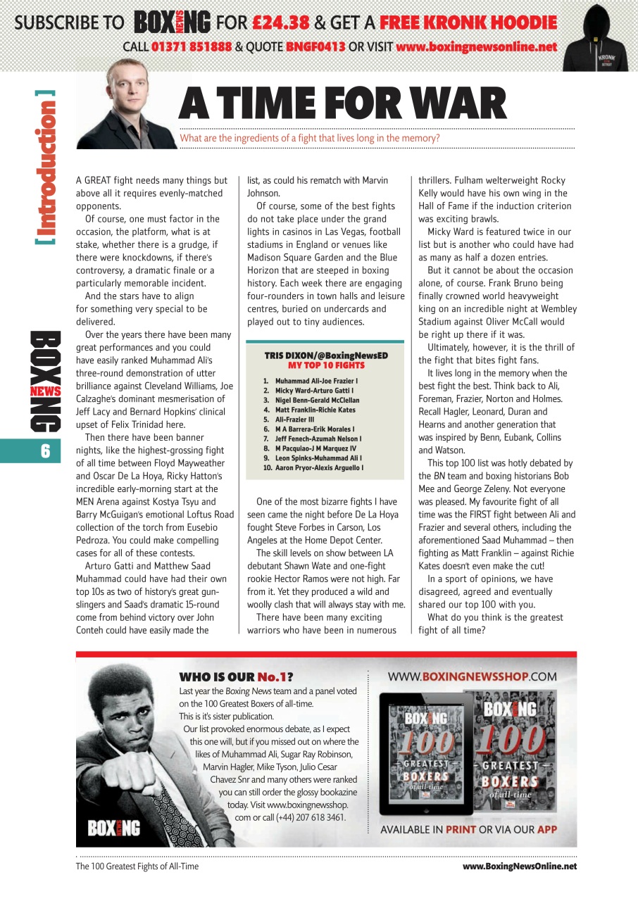 Boxing News Preview Pages
