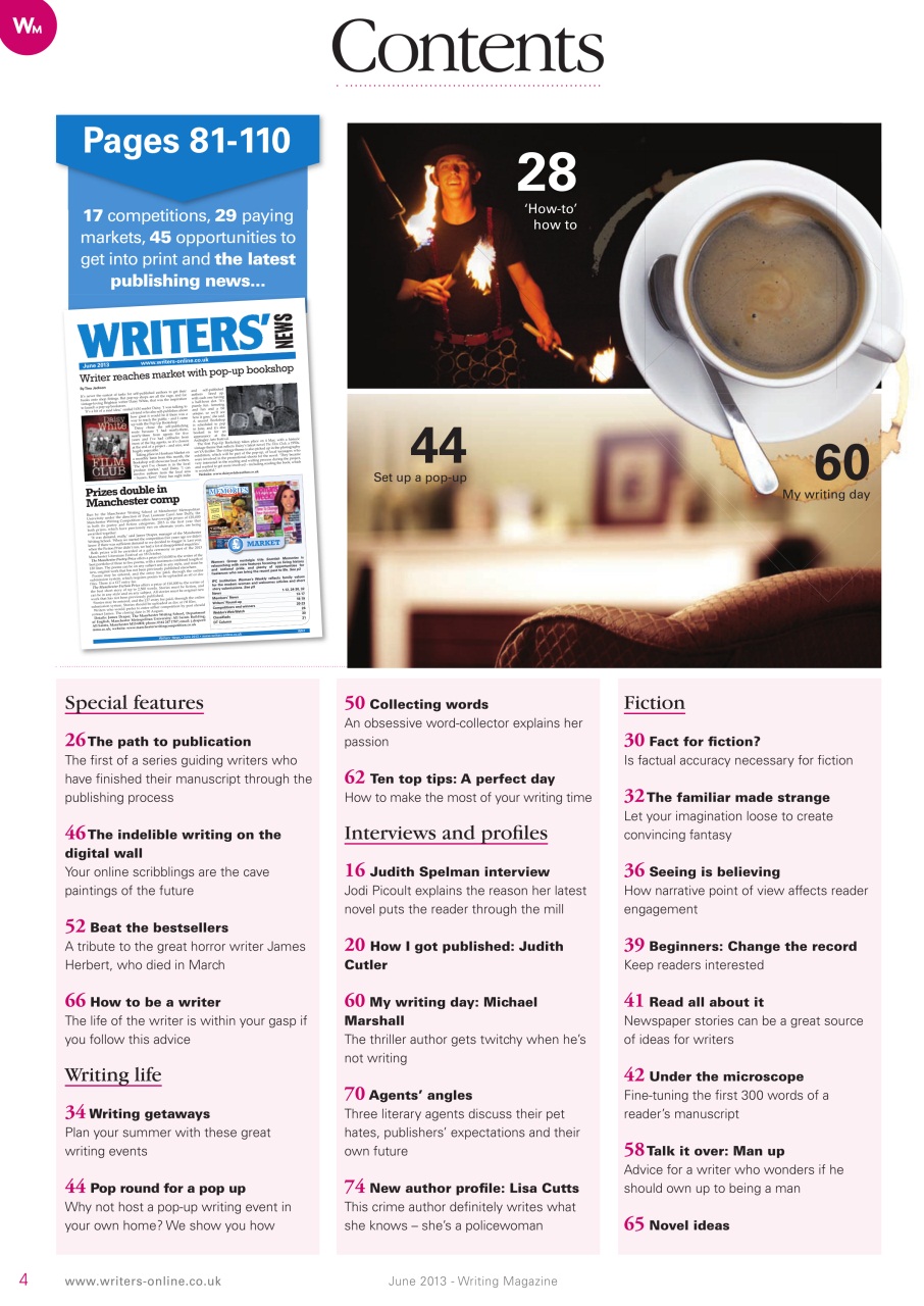 Writing Magazine Preview Pages