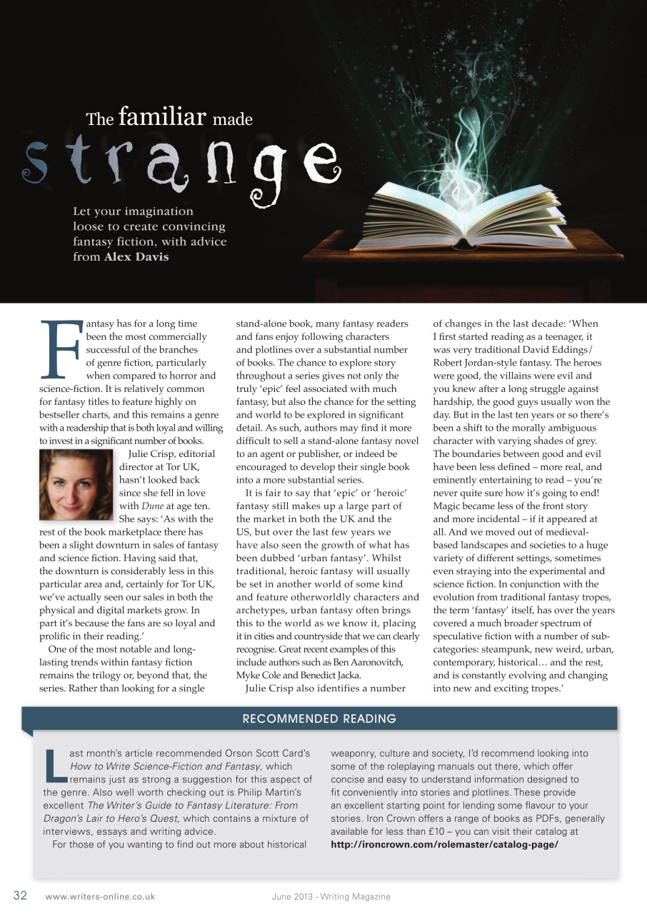 Writing Magazine Preview Pages