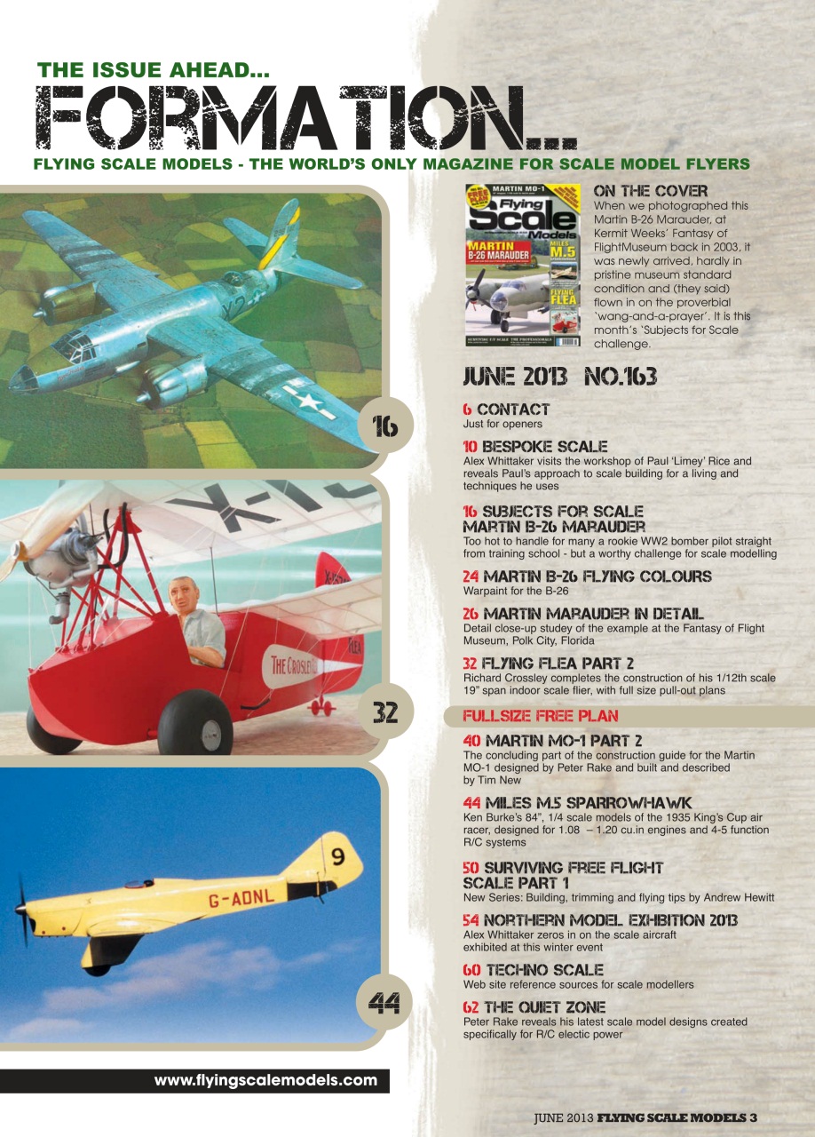 Flying Scale Models Preview Pages